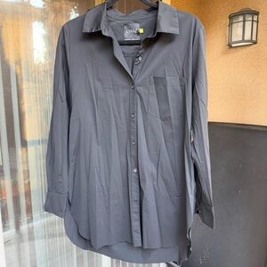 Lysse Women's Charcoal Button Down Shirt